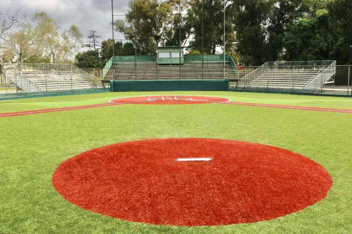 Baseball field turf installation by HaloTurf, photo 2